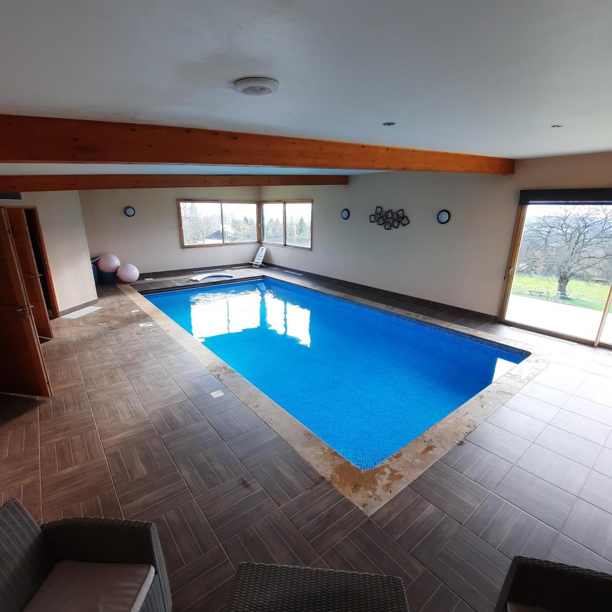 Magnifique Villa Avec Piscine Interieure Saint-Pois 외부 사진
